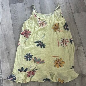O'Neill Pastel Green Floral beach dress